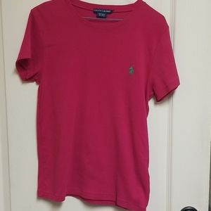 RALPH LAUREN POLO GIRLS T SHIRT XL